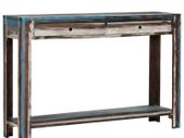 Console Table Solid Wood Vintage 118x30x80 cm