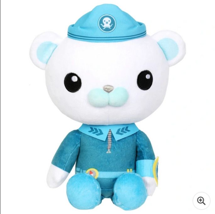 Octonauts Above & Beyond Sound Effects Plush Captain Barnacles Toy