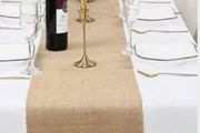 Hessian Table Runner