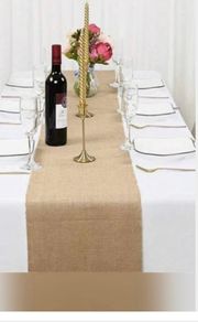 Hessian Table Runner