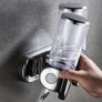 BRAND NEW Foam Soap Dispenser Portable Hand Sanitizer Holder Wall Mount Head Shower Soap Shampoo Liquid Dispenser For Pump Bathroom Tools Image 4