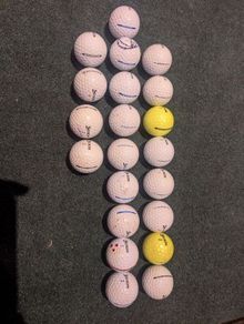 21 x Srixon Golf Balls,