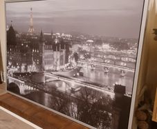 IKEA Extra Large Wall Framed Picture of Paris - 140cm x 100cm