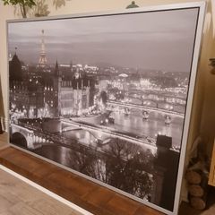 IKEA Extra Large Wall Framed Picture of Paris - 140cm x 100cm