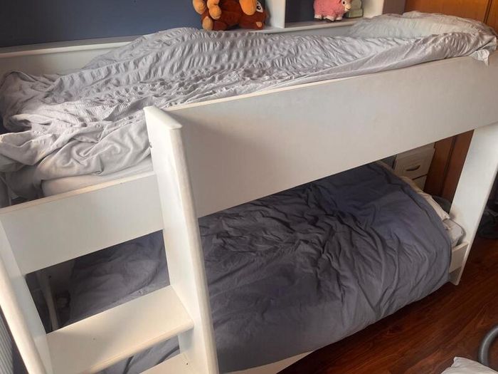 White Bunk Bed