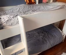 White Bunk Bed