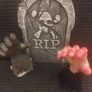Halloween decorations Tombstone zombie hands battery operated Image 2