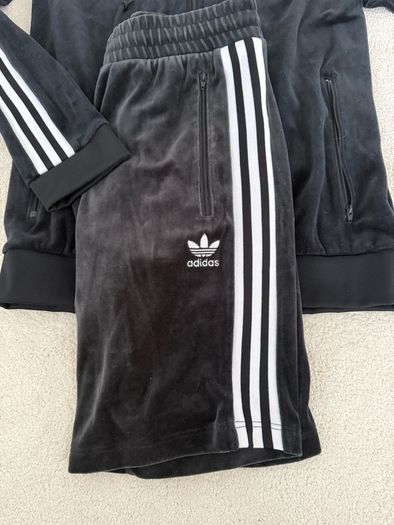 Adidas Originals Velour Tracktop and Shorts