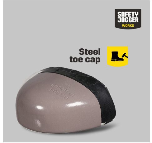 SAFETY JOGGER Steel Toe Cap Safety Clog - X0500 - S2 Safety Shoe for Men or Women, Anti-Slip Slipon Work Shoe, Ideal for Kitchen, Hospital