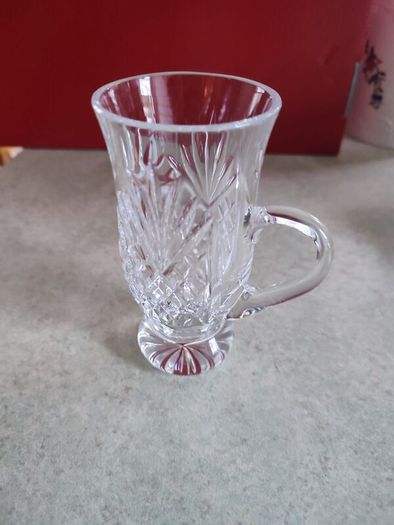 Tyrone Irish Coffee Or Hot Whisky Crystal Mug.