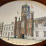 This piece is a signed print or reproduction featuring University College Galway (now known as the University of Galway). Image 3