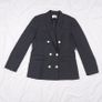 Sandro Paris Black Micro Polka Dot Double-Breasted Tailored Blazer Jacket 12UK/40EU Image 6