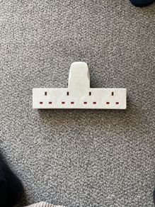 Multi plug adaptor power socket