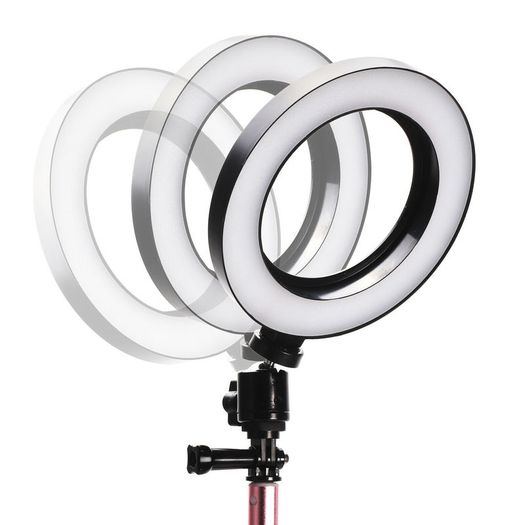 12" LED Ring Light Dimmable Lighting Kit Phone Selfie Tripod Makeup Youtube Live