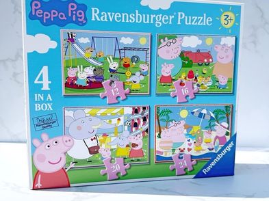 New Ravensburger Peppa Pig 4 In A Box Jigsaw Puzzles For Sale in ...