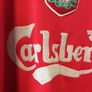 Liverpool Jersey.  OffIcial Reebok Mens Home Jersey Season 2002-2004. Original From The Time. Not A Modern Remake. Image 6