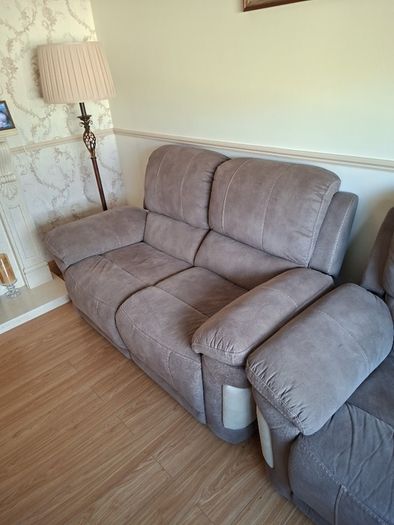 2 X 2 Seater Couches + 1 Armchair, All Recliners