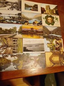 15 very old postcards of co. kerry