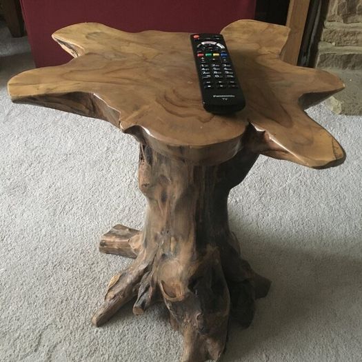 Rustic Design Side Table Tree Small Nature (FREE POSTAGE)