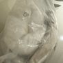 Large IKEA Dihult Pouffe Floor Cushion (Natural) Image 5