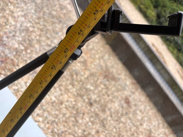 Lightweight tripod for phone or camera, with remote