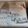 Italian Vintage Style Storage Cube Image 2