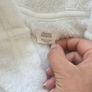 Baby white dressing gown Image 3