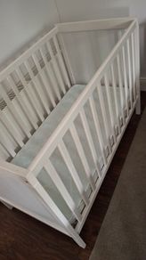 Cot and mattress