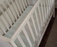 Cot and mattress
