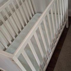 Cot and mattress