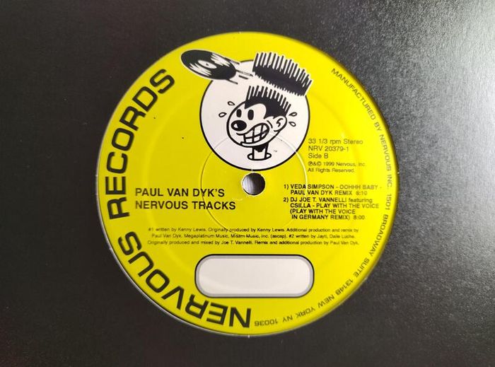 Csilla - Play With The Voice - Nervous Records - Quality GERMAN Pressing - Incl. PVD Mix! Dublin CLASSIC!