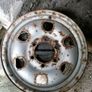 2 still for sale-Toyota landcruiser or hilux steel rims wheels alloys tyres Image 5
