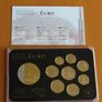 Slovenia euro coins set 24k Gold plated & Rhodium gilt Slovenian medal limited edition Image 2
