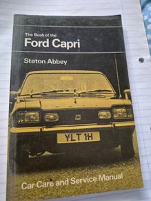 The book of the capri stanton abbey. car care and service manual pitman