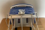 Oldstyle Gola hurling helmet with skateboarder sticker