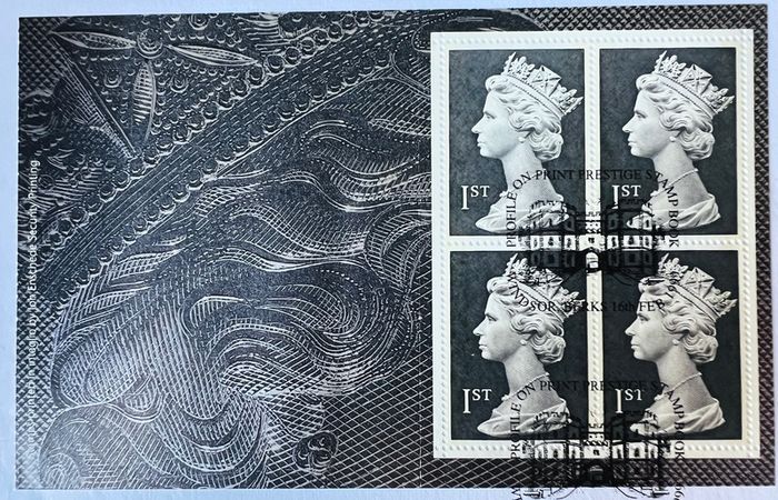 1999 Great Britain 1st class self adhesive stamps FDC