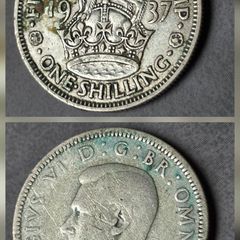 Great Britain Silver Shilling 1937...1946 KM# 853