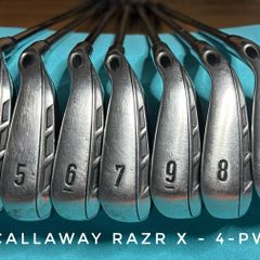 Callaway RAZR X Irons - 4 to PW (7 Clubs)