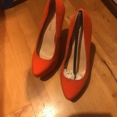high heels London EU39 UK6 brand new orange