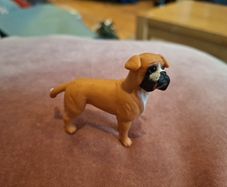 Schleich retired boxer dog