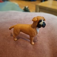 Schleich retired boxer dog
