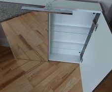 NEW mirror cabinet with LED illuminator