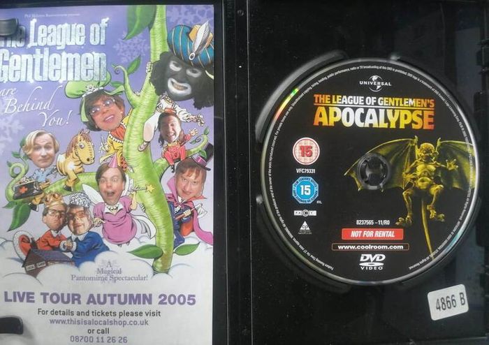 The League of Gentlemen's Apocalypse [2005] Mark Gatiss, Steve Pemberton & Reece Shearsmith [1x DVD Movie]