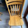 Solid wooden extendable table with 6 chairs Image 3