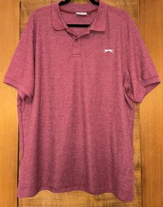 Slazenger Men's Pink Polo Shirt