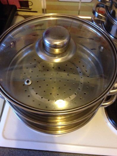 Steel steamer