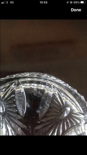 Waterford Glass Millennium Wine Coaster - NEW
