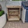 Rustic log store Image 2
