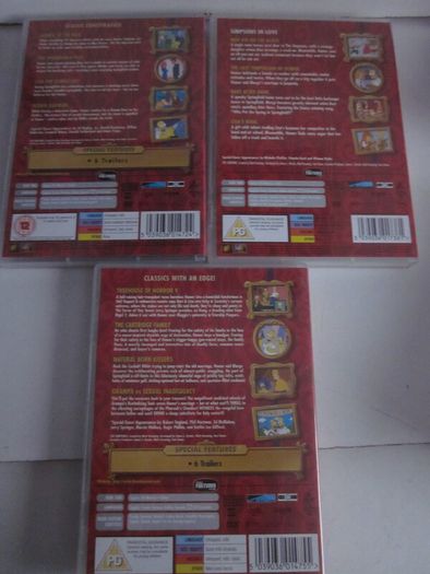 Simpsons Bundle DVD's/VHS's