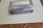 Mullingar pewter trinket box